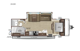 2023 Highland Ridge Range Lite 261BH