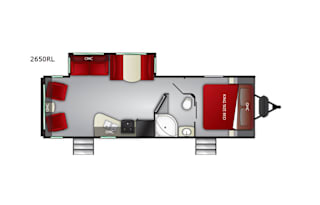 2020 Cruiser MPG 2650RL *King Bed* Rear Living