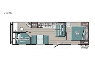 2021 Gulf Stream Trailmaster 26BHG (#08)