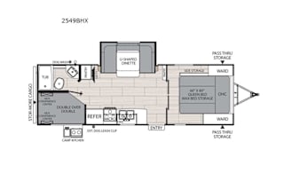 2021 Coachmen RV Spirit XTR 2549BHX