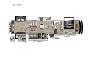 2023 KZ Durango bunkhouse