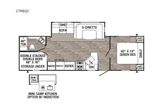 2019 Palomino Bunk house "e11even