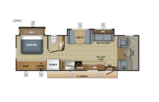2018 Jayco Greyhawk 29MV - Like new!