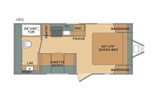2018 Shasta RVs Oasis 18FQ
