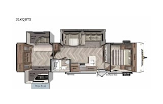 2021 Forest River RV Wildwood 31KQBTS