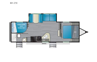 Family Approved "Glamper" Camper Rental
