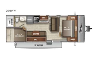 Spacious Clean New 29' Jayco RockyMountain Trailer
