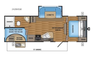 Big SHOWER★SLIDEOUT★BUNKS★OUTDOOR KITCHEN★Exit407