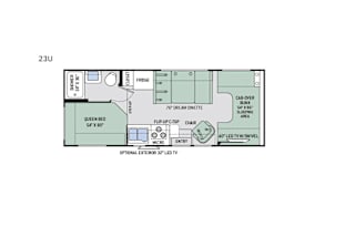 2017 Thor Motor Coach Four Winds 23A Grizzly5