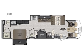 Meet Gertty….  34ft of Glamping!