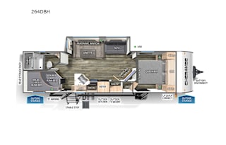 CHEROKEE Bunkhouse with Private Master & Fireplace