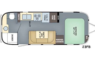 Airstream Flying Cloud 23FB - Wife Approved