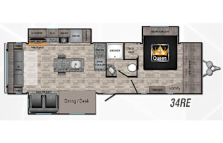 Bright & Modern Glamper Fully Stocked w/Free Wi-Fi