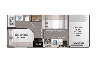 2025 Modern camper fully stocked - pick up and go!
