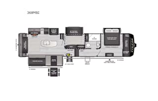 2023 Keystone RV Cougar 368MBI