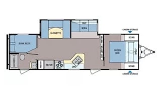 2014 Dutchmen RV Coleman Expedition CTS233QB