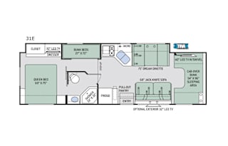 2019 Thor Motor Coach Chateau 31E