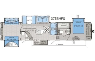 2016 Jayco 375 BHFS North Point