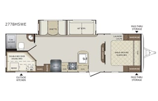 32ft Keystone Bullet. Sleeps 8!