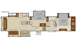Jones Chaparral Custom Bunkhouse 42'