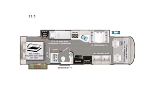 2022 Thor Motor Coach Palazzo 33.5