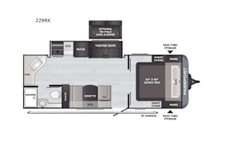 2022 Keystone RV Passport SL 229RK