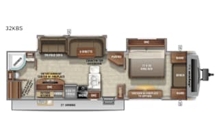 The Home away from home, 21 Jayco White Hawk 32KBS