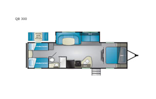 2019 Heartland Pioneer "Mickey & Minnie Bunk Room"