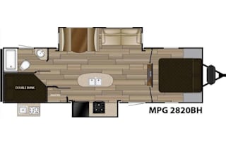 2017 Cruiser MPG 2820BH