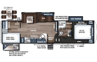 Enjoy Chattanooga, TN in an RV that sleeps 10!