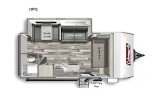 2022 Dutchmen RV Coleman Lantern LT Series 18FQ