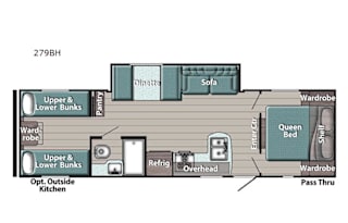 2021 Gulf Stream Trailmaster 279BH (#11)