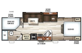 2017 Forest River RV Patriot Edition 26DBH