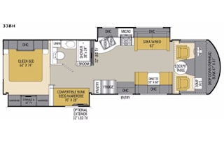 2017 Coachmen RV coachmen pursuit 33BH