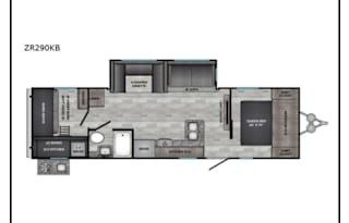 2022 Zinger 2 BR Bunkhouse - perfect for families!