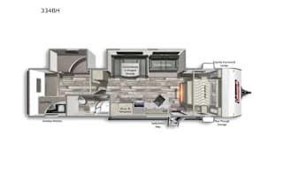 2022 Dutchmen RV Coleman Lantern Series 334BH