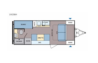 Colman Camper delivery includes set up/breakdown