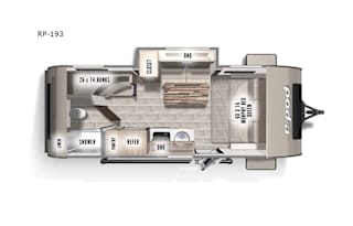 R-POD 193 w/King Size Bed **Delivery Offered**