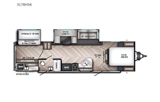 2021 Palomino SolAire Ultra Lite 317BHSK