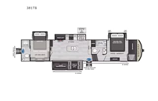 Spacious Family Friendly Luxury 5th Wheel 2BR/2BA