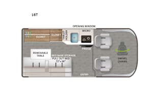 2022 Thor Motor Coach Scope 18T