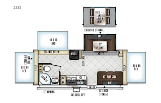 2018 Forest River RV Rockwood Roo 233S
