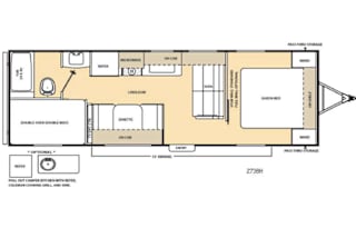 2017 Coachmen RV Catalina 273BH