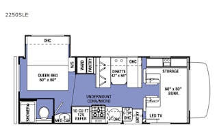 2020 Forest River RV Sunseeker LE 2250SLE Chevy