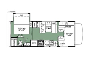 2018 Forest River RV Forester LE 2251SLE Chevy