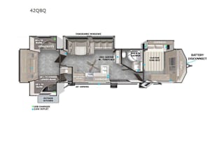 Luxury Getaway: Salem 42View RV Rental w/ Delivery