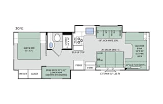 2017 Thor Motor Coach Freedom Elite 30FE