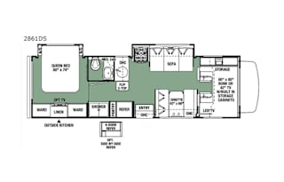 2017 Forest River RV Forester 2861DS Ford
