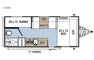 **Great For Families &National parks + Bunk beds**