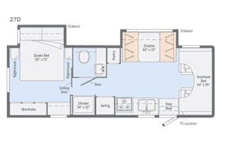 Glamping Ready w Maverick, Sleeps 6+, Queen Bed